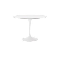 郁金香餐桌（大） saarinen dining table white laminate