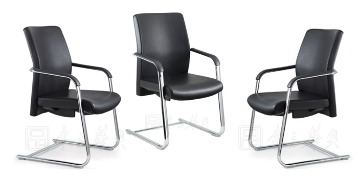 办公椅|现代真皮会议椅|真皮会议椅|弓形会议椅，真皮会议椅